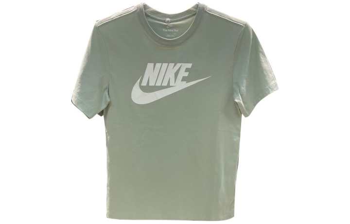 Nike Nike T Shirts Men's Green Crew Neck Moderate Straight Fit