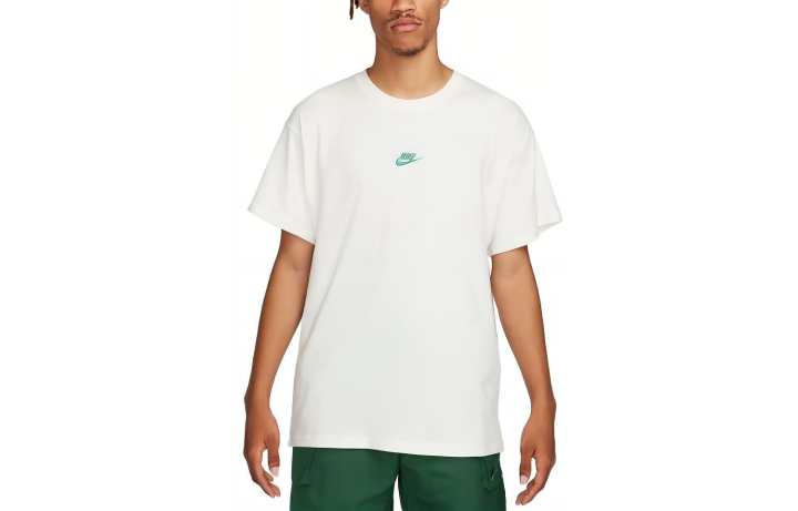 Nike Nike T Shirts Men's White Crew Neck Moderate Straight Fit