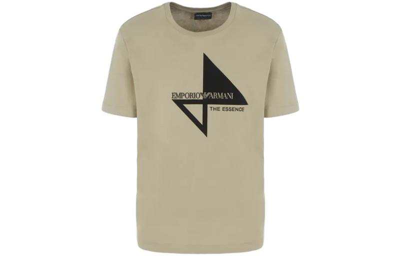 EMPORIO ARMANI 【Zoomed ImageryBest of: PromotionsPrevious Season】sail motif-print cotton T-shirt