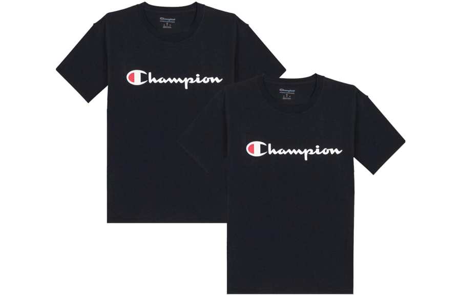Champion T Shirts Unisex Crew Neck Moderate Straight Fit