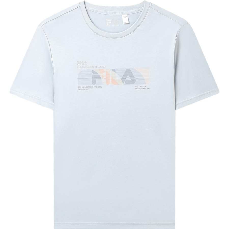 FILA T-Shirt Men's Light Space Blue