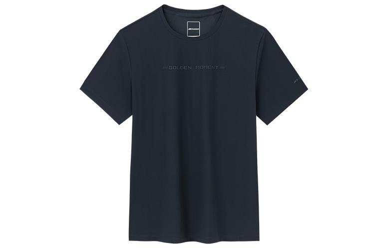 Anta Champion All Weather Collection T Shirt Men's Night Sea Black