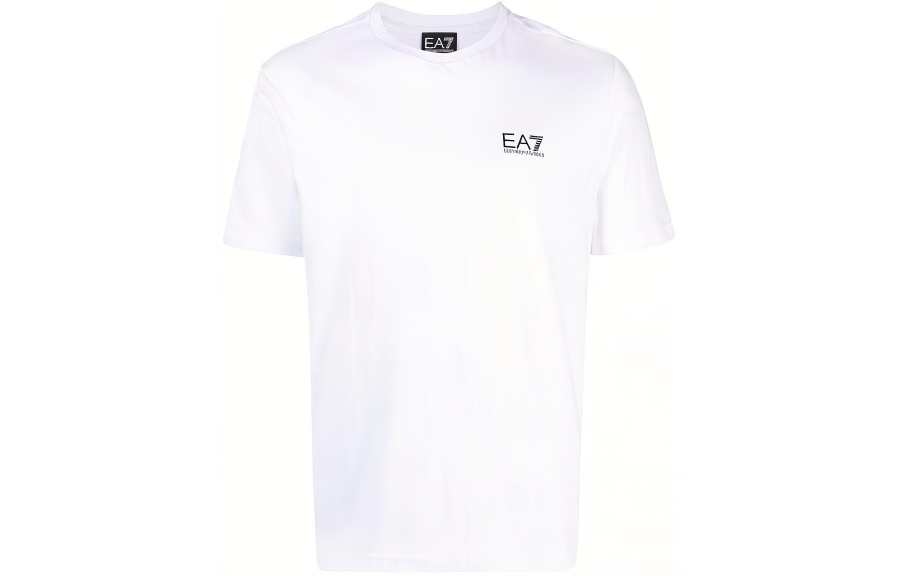 EMPORIO ARMANI Ea7 EMPORIO ARMANI Logo print Cotton T shirt