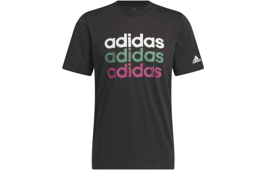 Adidas Adidas ULT T Shirts Men's Black Crew Neck Moderate Straight Fit