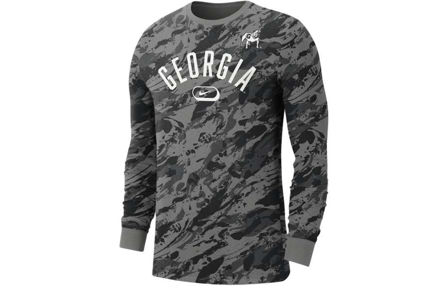 Nike Nike Georgia Men's Nike College Crew-Neck Long-Sleeve T-Shirt
