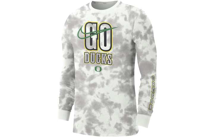 Nike Nike Oregon Back 2 School Men's Nike College Crew Neck Long Sleeve T Shirt