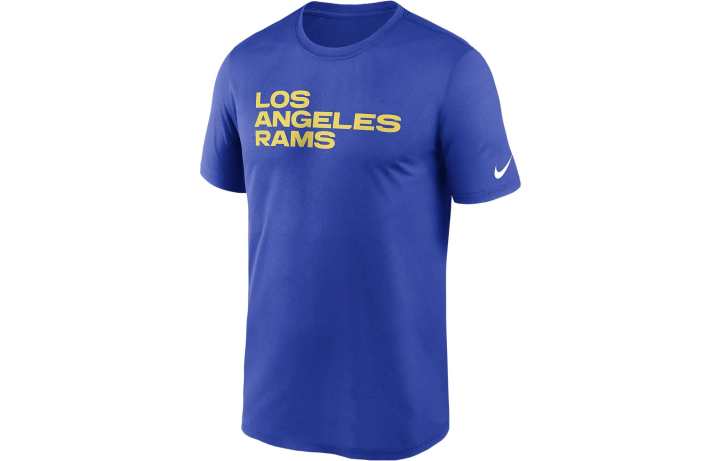 Nike Nike Los Angeles Rams Men's Nike Dri FIT Nfl Hooded T Shirt