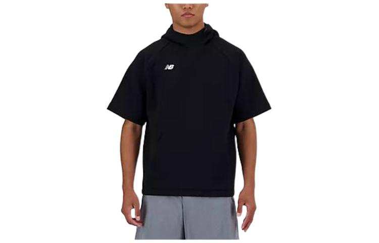 New Balance New Balance Fleece BP Hoodie T Shirt Men's Black