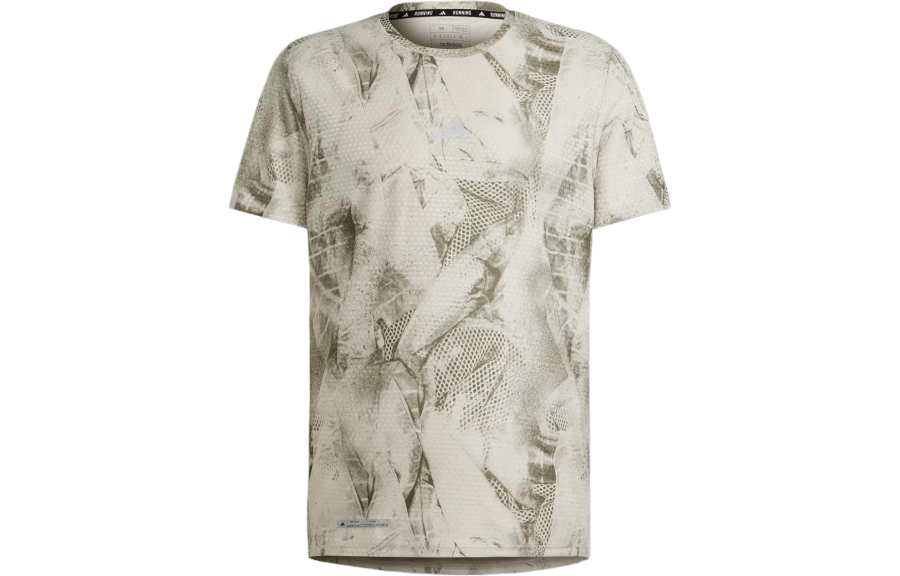 Adidas Adidas Ultimateadidas Allover Print T Shirt T Shirt Men's Green Gray