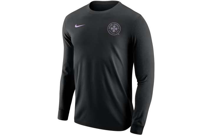 Nike Nike T Shirts Men's Black Crew Neck Moderate Straight Fit