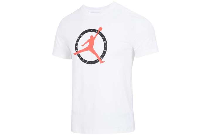 Jordan Jordan T Shirts Men's White Crew Neck Moderate