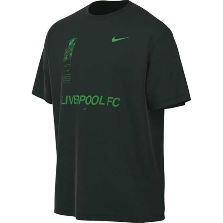 Nike Nike T Shirts Men's Green Crew Neck Moderate Straight Fit