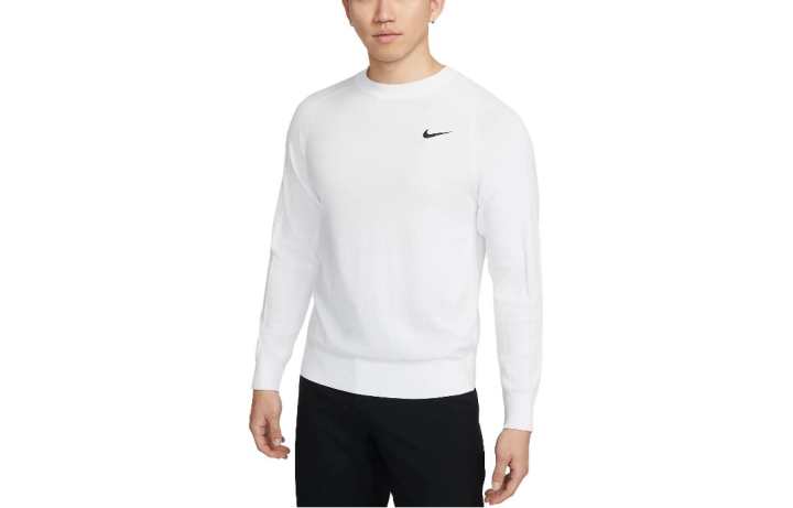 Nike Nike T Shirts Men's White Crew Neck Moderate Straight Fit