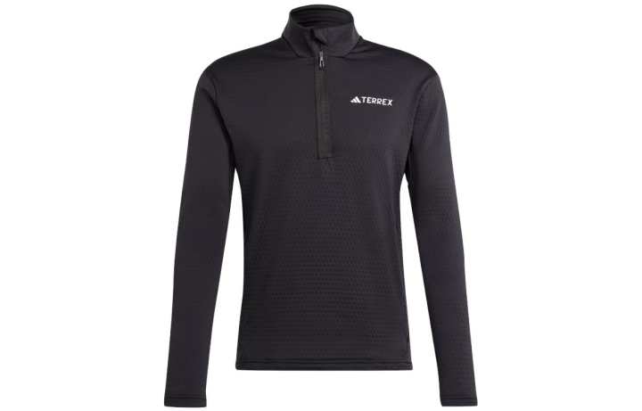 Adidas Adidas ULT T Shirts Men's Black Stand Collar Thickened And Fleece Lined Straight Fit