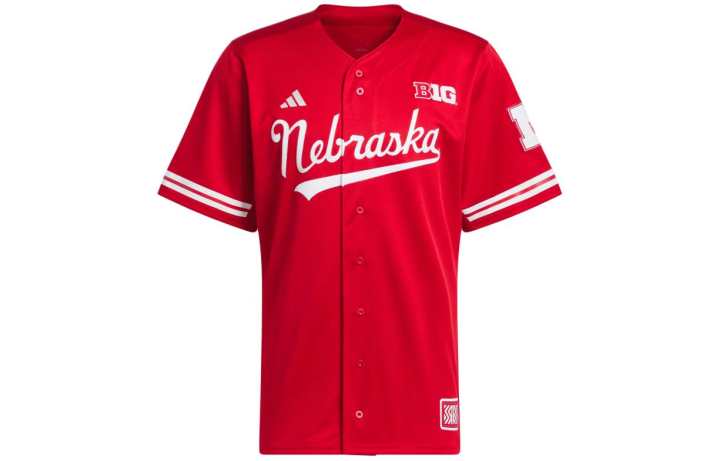 Adidas Adidas Nebraska Reverse Retro Replica Baseball Jersey