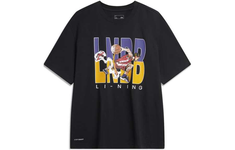 Li-Ning Li Ning Herbal Tea T Shirt Men's Black