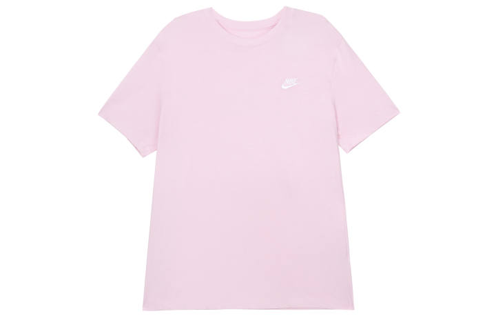 Nike Nike T Shirts Men's Pink Crew Neck Moderate Straight Fit