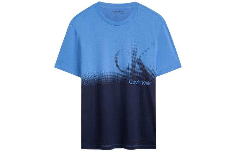 Calvin Klein CK/Calvin Klein T Shirt Men's Blue