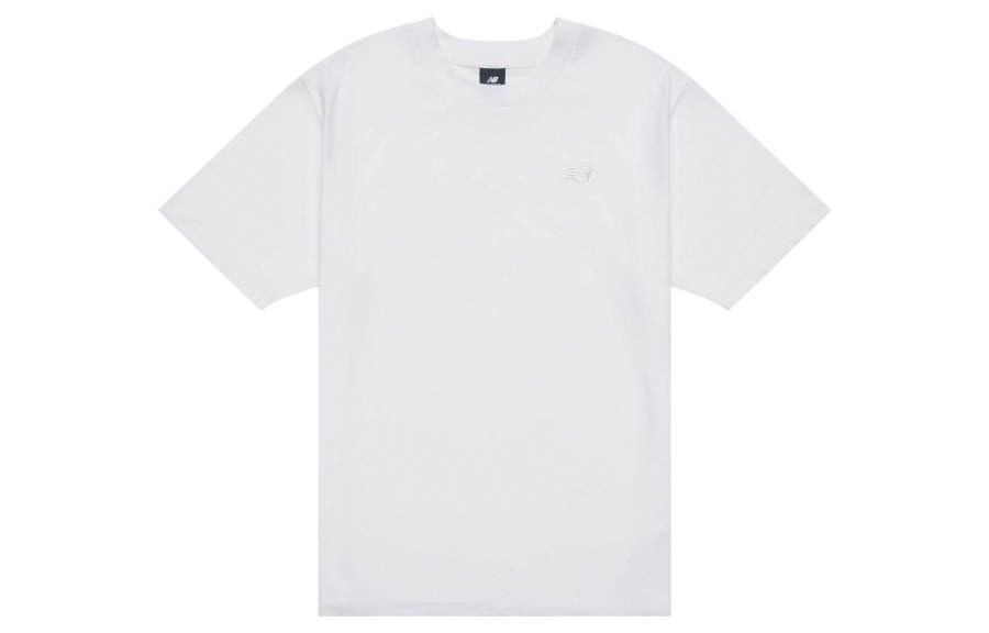 New Balance New Balance Short Sleeved NB 100% Cotton T Shirt Men's White