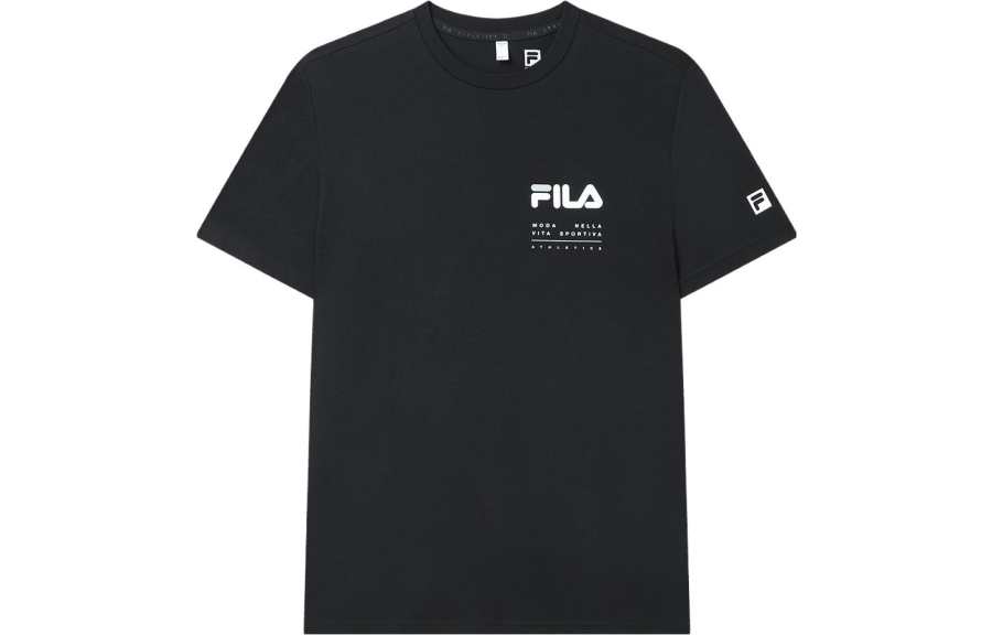 FILA Athletics T Shirt Men's Pitch Black