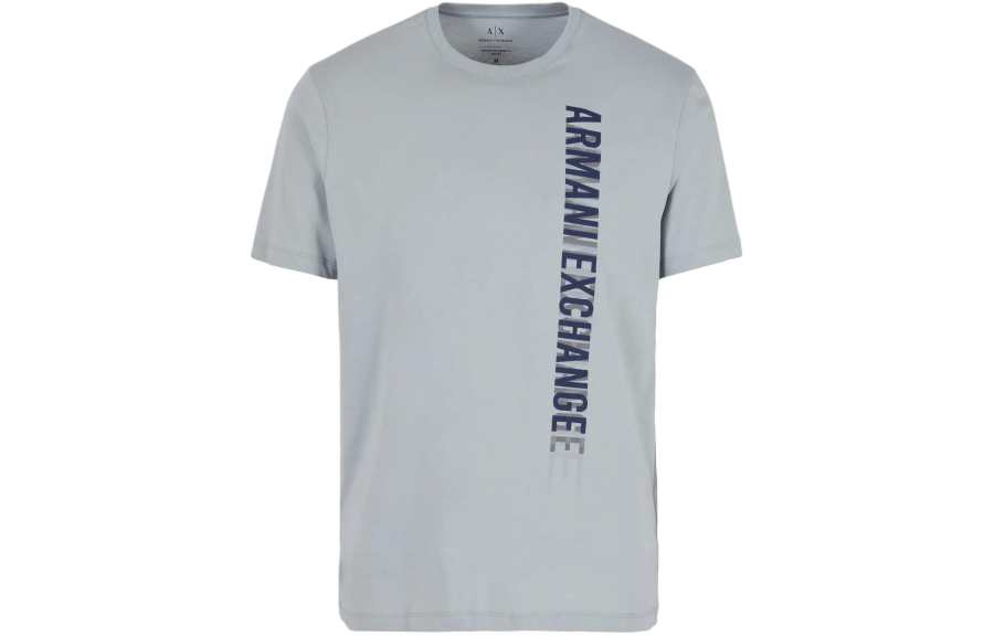 ARMANI EXCHANGE T Shirts Men's Crew Neck Moderate Straight Fit