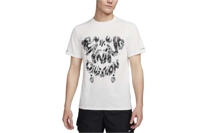 Nike Nike Dri Fit Rise 365 T Shirt Men's White