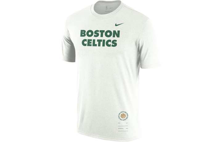 Nike Nike T Shirts Men's White Crew Neck Moderate Straight Fit