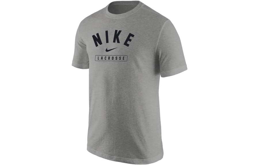 Nike Nike T Shirts Men's Gray Crew Neck Moderate Straight Fit