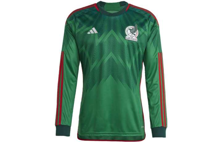 Adidas Adidas Mexico 22 Long Sleeve Home Jersey