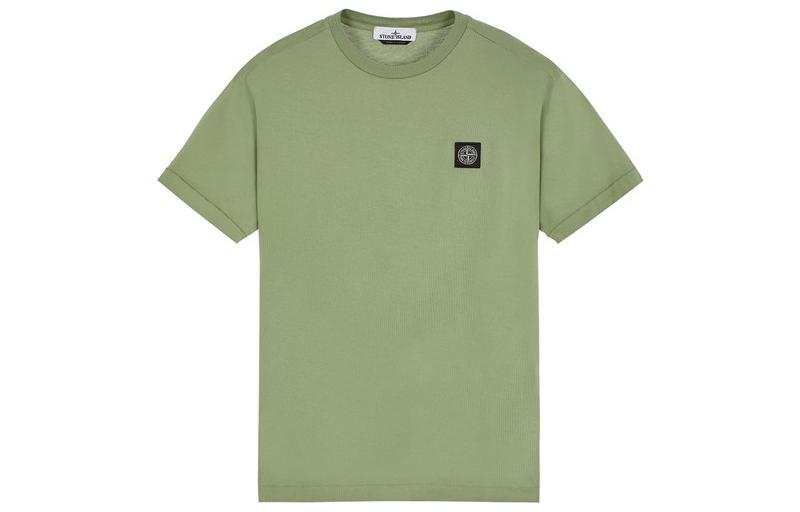 Stone Island logo-patch short-sleeved T-shirt