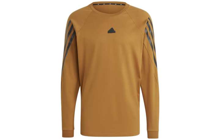 Adidas Adidas T Shirts Men's Bronze Crew Neck Moderate Straight Fit