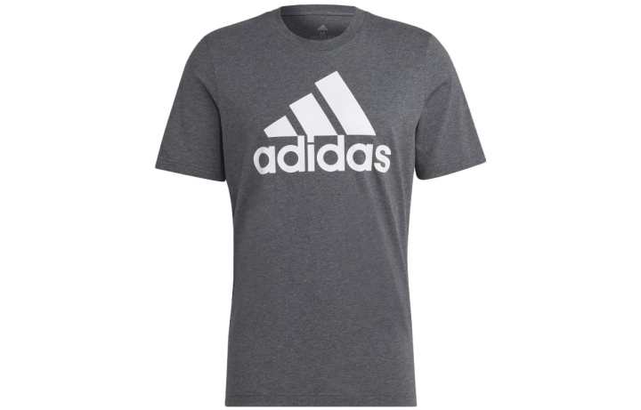 Adidas Adidas T Shirts Men's Dark Gray Crew Neck Moderate