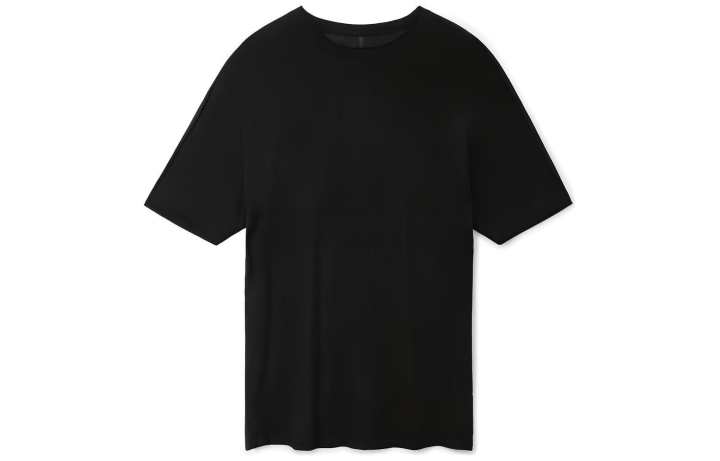 Nike Nike Esc Series T Shirts Men's Black Crew Neck Moderate Straight Fit
