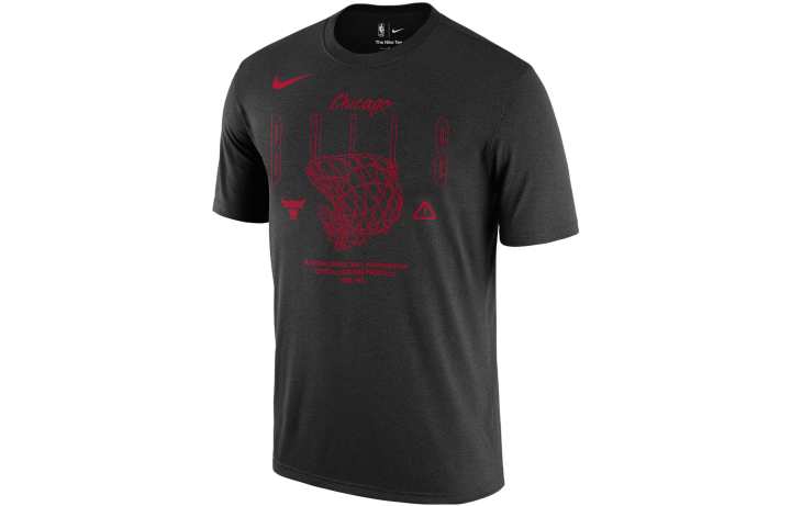 Nike Nike Chicago Bulls Courtside Max90 Men's Nike Nba T Shirt