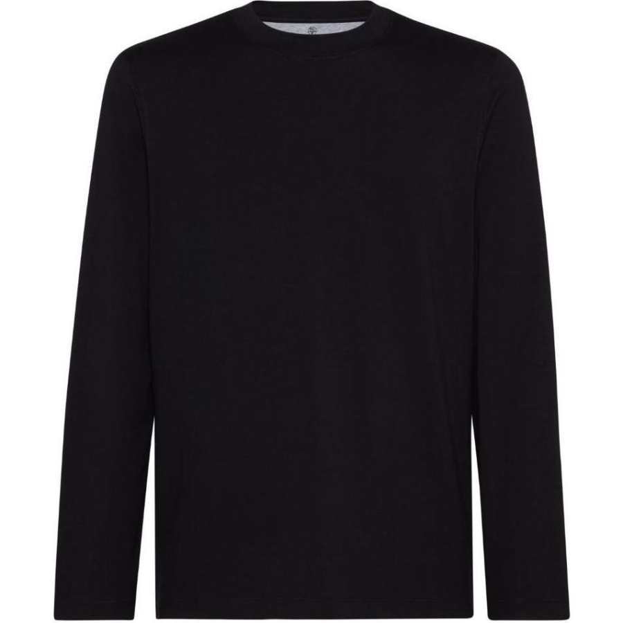 Brunello Cucinelli Long Sleeved Crewneck T Shirt