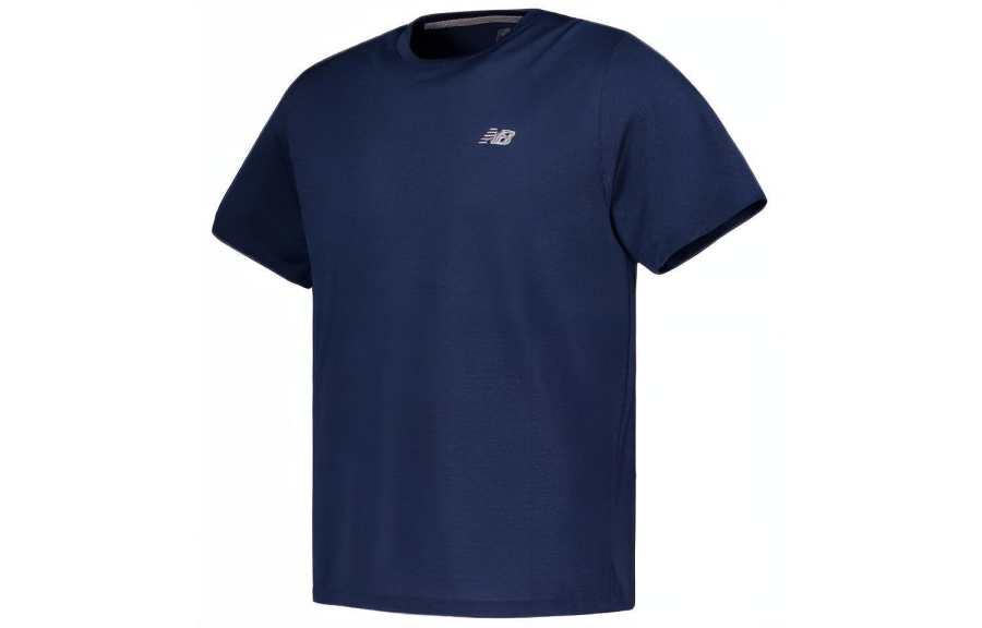 New Balance New Balance Running T Shirt Men's Marine Blue