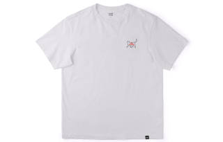 Lee T Shirts Men's White Crew Neck Moderate Straight Fit