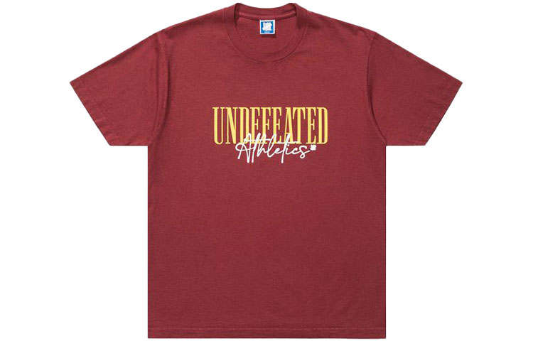 UNDEFEATED T Shirts Unisex Crew Neck Moderate Straight Fit