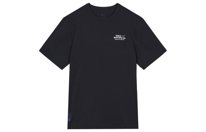 Nike Nike T Shirts Men's Black Crew Neck Moderate