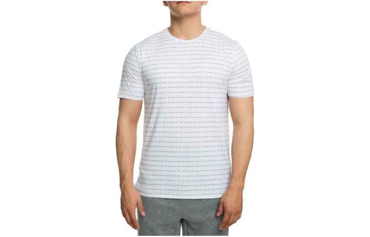Jordan Jordan T Shirts Men's White Crew Neck Moderate Straight Fit