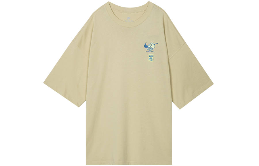 Nike Nike T Shirts Men's Team Gold Crew Neck Moderate Straight Fit