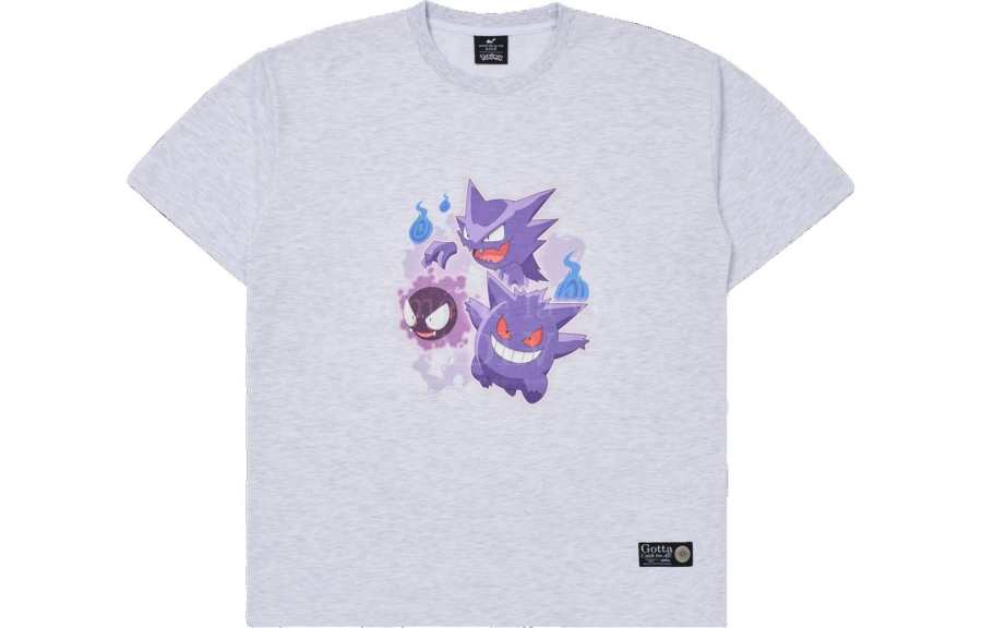 Acme De La Vie T Shirts Unisex Purple Gray Crew Neck Moderate Straight Fit