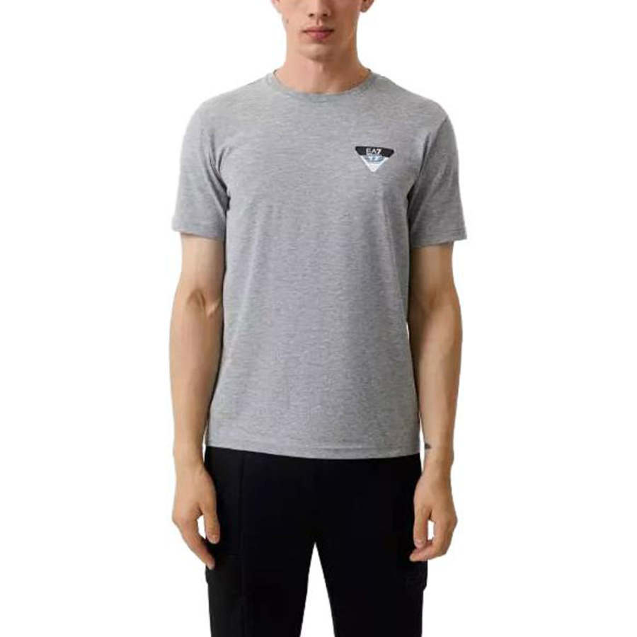 EMPORIO ARMANI SS23 T Shirt Men's Gray