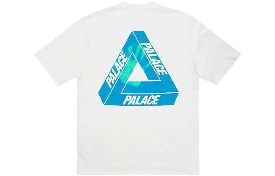 PALACE SS23 Reacto Tri Ferg T Shirt Orange Logo T Shirt Unisex