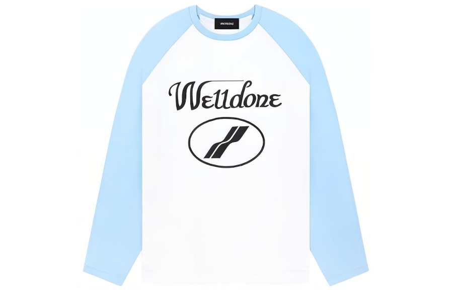WE11DONE WE11DONE T Shirt Unisex Sky Blue