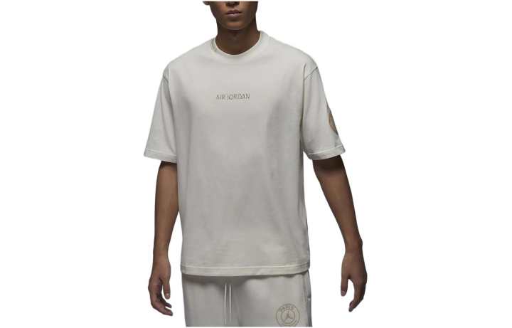 Jordan Jordan x PSG SS24 T Shirt Men's Sail White