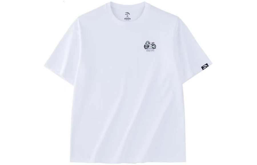 Anta Life Collection T Shirt Unisex Pure White