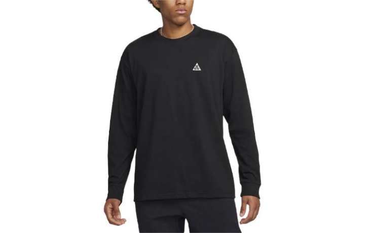Nike Nike ACG T Shirts Men's Black Crew Neck Moderate