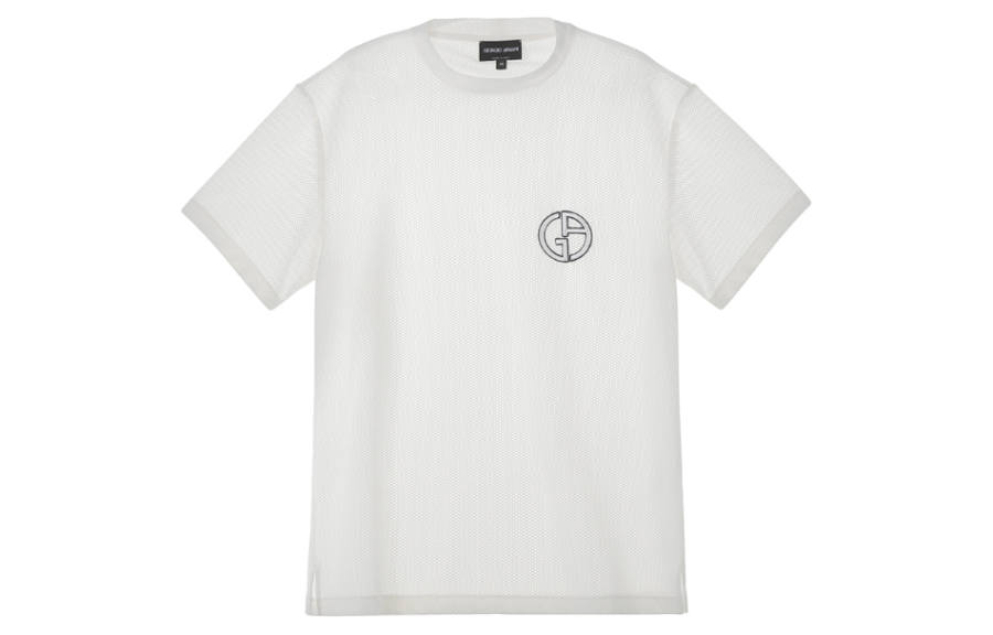 GIORGIO ARMANI ARMANI SS23 ARMANI T Shirt Men's White
