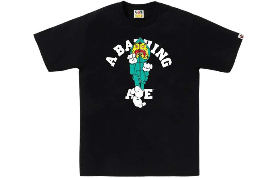 A BATHING APE A BATHING APE T Shirts Men's Crew Neck Moderate